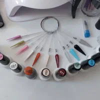 لوازم کاشت ناخن|آرایشگاه و سالنهای زیبایی|خلخال, |دیوار