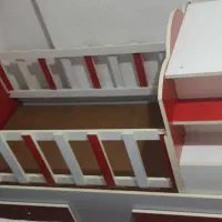 تخت و کمد دومنظوره دخترانه از نونهالی تا نوجوانی|تخت و سرویس خواب|بندر انزلی, مسکن مهر|دیوار