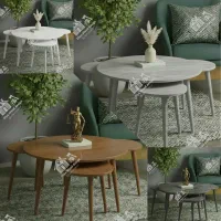 جلو مبلی میز عسلی جلومبلی میزعسلی دایره گرد