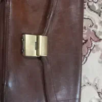 کیف چرم دستی طبیعی