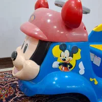 ماشین شارژی میکی موز باتری نو