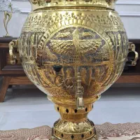 سماور برنز زغالی ۵۰ لیتری