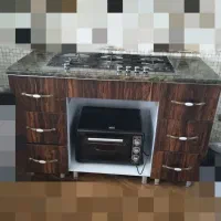 ست کامل هود برند کن با گاز صفحه ای تو کار وکابینت