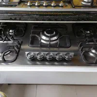 اجاق گاز استیل 5شعله قارچی|اجاق گاز و لوازم برقی پخت‌وپز|لاهیجان, خمیر کلایه|دیوار