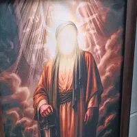 قاب عکس  شمایل|تابلو، نقاشی، عکس|قم, تکیه آقا سید حسنی|دیوار