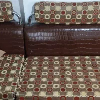 مبل هفت نفره ال .با یک سرخ کن  دولنگی 5 میلیون|مبلمان خانگی و میز عسلی|خوانسار, |دیوار