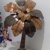 آباژور مدل نخل مسی