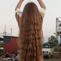 موی تار نازک طلایی