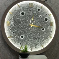 ساعت ماه تکسچر|ساعت دیواری و تزئینی|مشهد, آزادشهر|دیوار