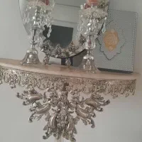 اینه شمعدون سالم و تمیز