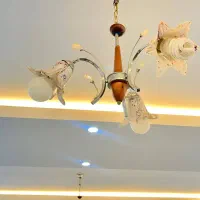 لوستر|لوستر و چراغ آویز|صومعهسرا, |دیوار