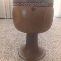 تنبک دو مهر اصل E R شیرانی ( چوب گردو )