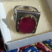 انگشتر یاقوت نقره ۵ملیون