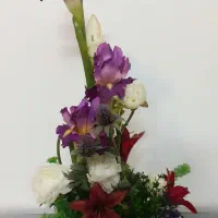 گلدان گل مصنوعی