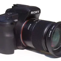 دوربین sony alpha 200