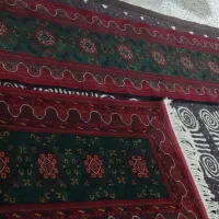 فرش طرح افغان ، بافت ترکمن