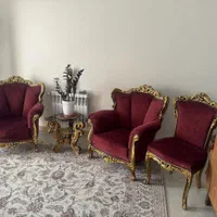 مبلمان استیل ۹ نفره|مبلمان خانگی و میز عسلی|تهران, جنت‌آباد مرکزی|دیوار