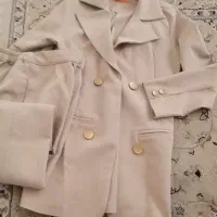 کت شلوار کیف کاپشن و کلاه