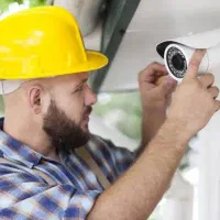 دوربین مداربسته،درب برقی هفتون/پروین/لاله/ عسگریه