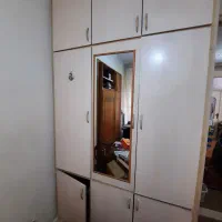 کمد دیواری ام دی اف و دکوری چوبی