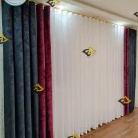 جشنواره اقساطی فروش پردهای پانچی مینیمال۲۰۲۶ زبرا|پرده، رانر، رومیزی|رشت, هلال احمر|دیوار