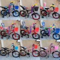 دوچرخه های کمک دار در سایز های 12.16.20 سالم و نو