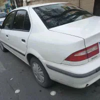 سمند LX 1398 سفید، بدون رنگ