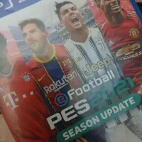 دیسک pes 2021 ps4 ps5 با کاور در حد نو پی اس۲۱