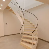 پله ، طراحی و ساخت کف پله چوبی وسوناخشک