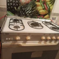 اجاق گاز سینجر فر دار ۵شعله جوجه گردان