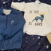 کاپشن پسرانه  و ست سه تیکه درحد نو فقط۳۰۰