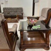 فروش مبل دست دوم با چوب راش با قیمت عالی|مبلمان خانگی و میز عسلی|تهران, شادمان|دیوار