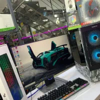 کیس و مانیتور خانگی و بازی قدرتمند|رایانه رومیزی|اهواز, گلستان|دیوار