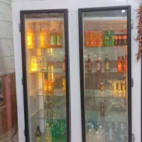 یخچال دو درب ایستاده مغازه