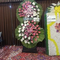 تاج گل ترحیم اجاره ای وطبیعی باحمل ونقل رایگان
