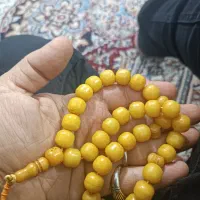 تسبیح زردیون کهنه