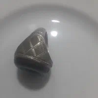 انگشتر نقره باسنگ بقرانی کهنه بامهرجواهرسازان