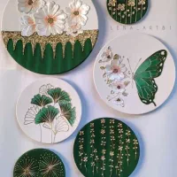 دیوارکوب های برجسته سفالی دکوری زیبا