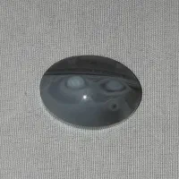 عقیق مصور دو چشم