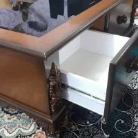 جلومبلی وعسلی ۳تا چوب گردو|مبلمان خانگی و میز عسلی|تنکابن, |دیوار