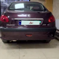 پژو ۲۰۶ SD v8 تیوفایو(TU5) مدل ۹۱ قرمز سیر|خودرو سواری و وانت|تبریز, |دیوار