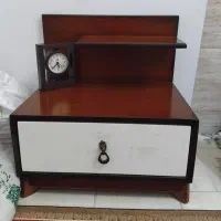 تخت دونفره خوشخواب پاتختی|تخت و سرویس خواب|مشهد, هنرور|دیوار