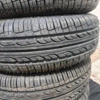دو جفت لاستیک یزد تایر نو سایز ۱۶۵ تاریخ ۲۰۲۵