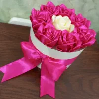 باکس گل روبانی(جاودان)|گل مصنوعی|ایلام, |دیوار