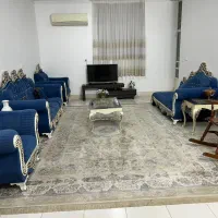 مبل هشت نفره به همراه میز وسط و میزعسلی