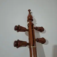 کمانچه با مهر بنیادی|سازهای سنتی|رشت, یخسازی|دیوار