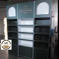 طراحی ساخت اجرای ویترین پیشخوان قفسه دکور تجاری|خدمات پیشه و مهارت|کرج, حسین‌آباد|دیوار