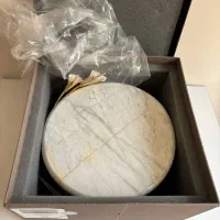 دیس پذیرایی مرمر باجعبه اکبند زیرقیمت بخاطرمهاجرت