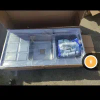 سینک ظرفشویی روکار دولگن تک سینی(سینی چپ)