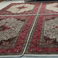 فرش دستباف،کرمان قلم زمینه کرم|فرش|خوی, |دیوار